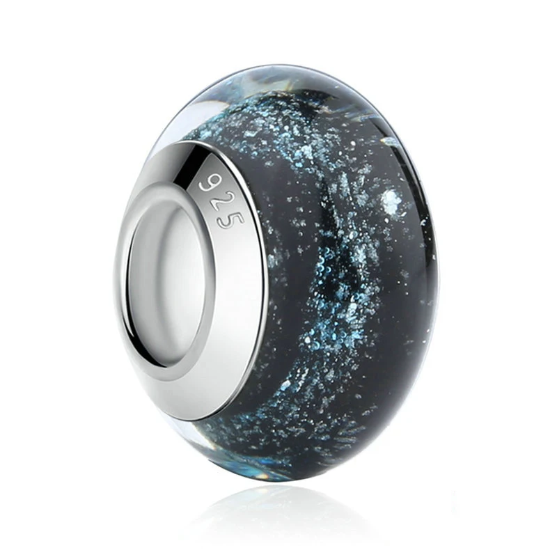 Высококачественные белые бусины из муранского стекла для оригинального