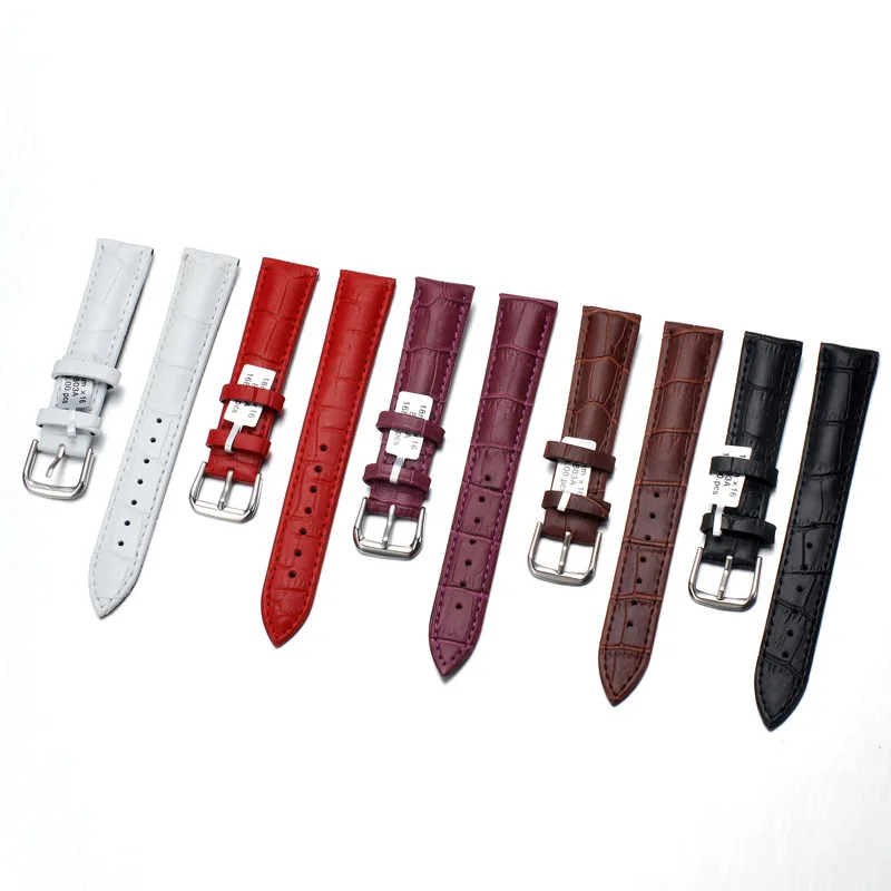 Ремешок для часов из натуральной кожи мужчин и женщин аксессуары 12/13/14/16/18/20/21/22/24