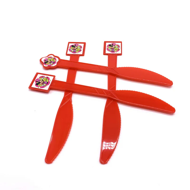 

Minnie Mouse Party Supplies Disposable Tableware Festival Favors Baby Shower Decorations Kids Birthday Party Decoration Supply