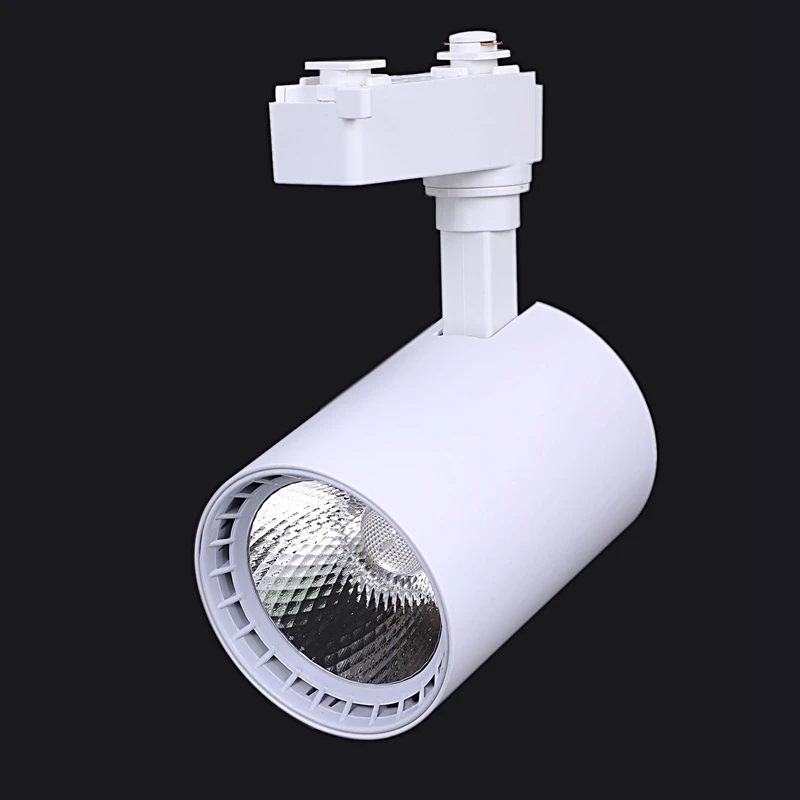 Акция! 1 шт. светодиодный Трековый светильник 12 Вт COB Rail Spot Light s Lamp LED трековое