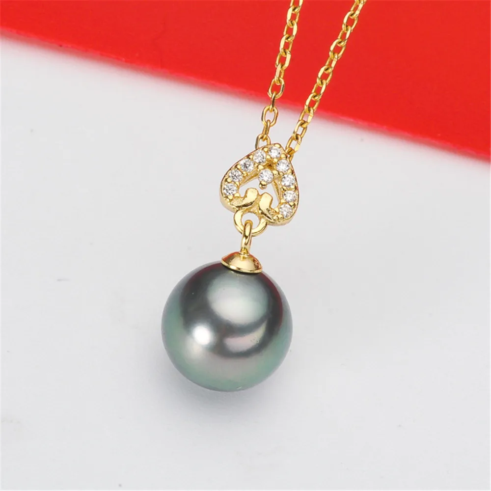 

Retro Style Metal 925 Sterling Silver Connector Pearl Bead Caps Diy Jewelry Accessories