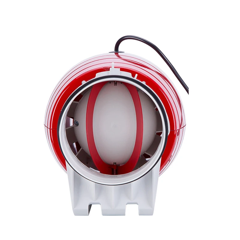 

HDD-150P Circular Duct Fan Mute Exhauster Commercial Exhaust Fan LCD Delay Three-Speed Switch Mute Exhaust Ventilation Fan