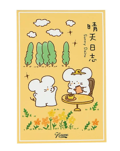 146mmx96mm sunny daily paper postcard(1pack=30pieces)