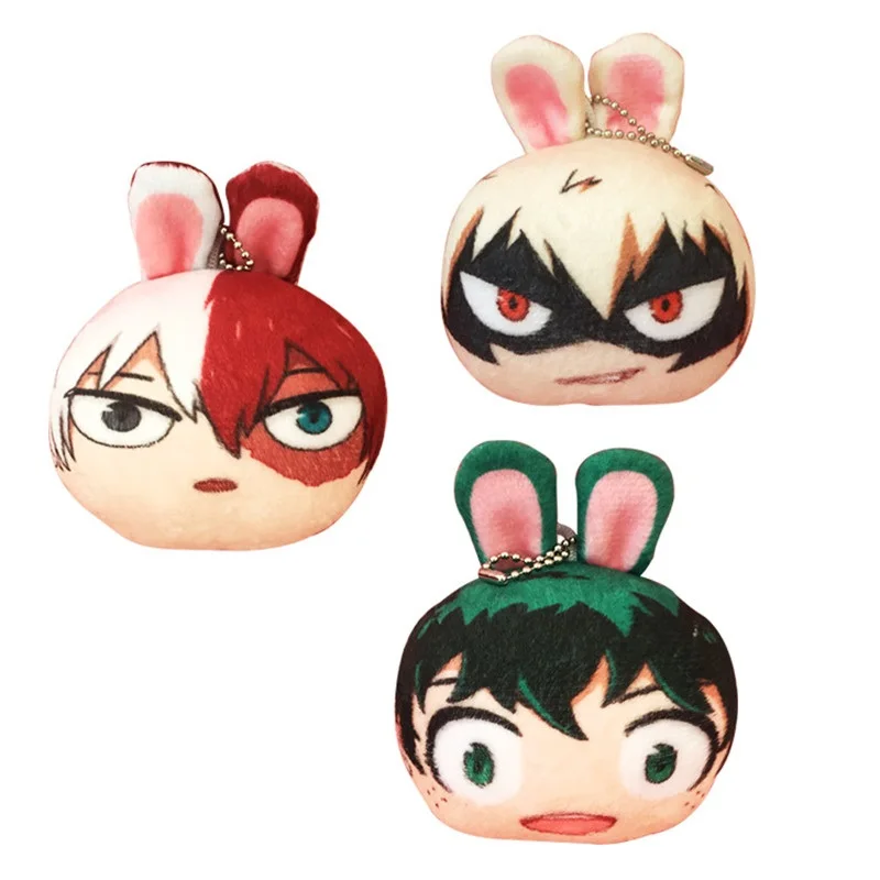 Японская мягкая плюшевая игрушка My Hero мультяшный мягкий аниме Academia брелок