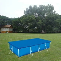 new swimming pool cover cloth cloth bracket pool cover inflatable swimming pool dust cover diaper round durable pe cloth