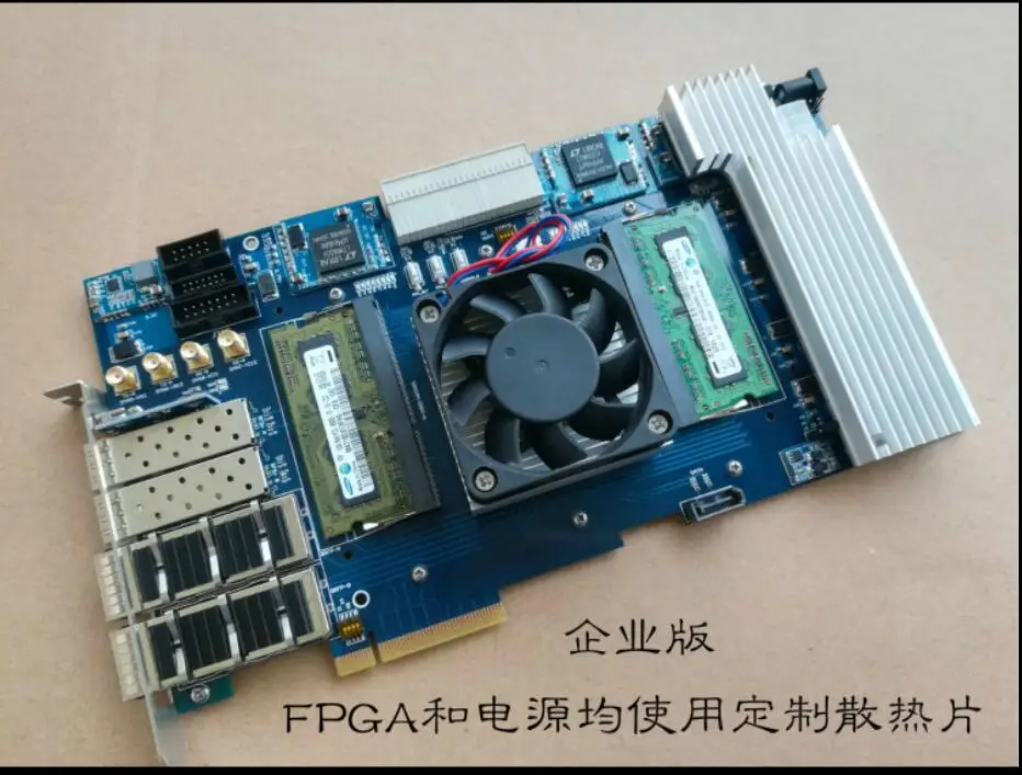 Для Xilinx fpga pcie Kintex7 макетная плата ускоряет Высокопроизводительные вычисления