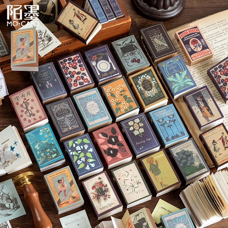 200 листов мини блокнот для записей креативный в стиле ретро милые канцелярские