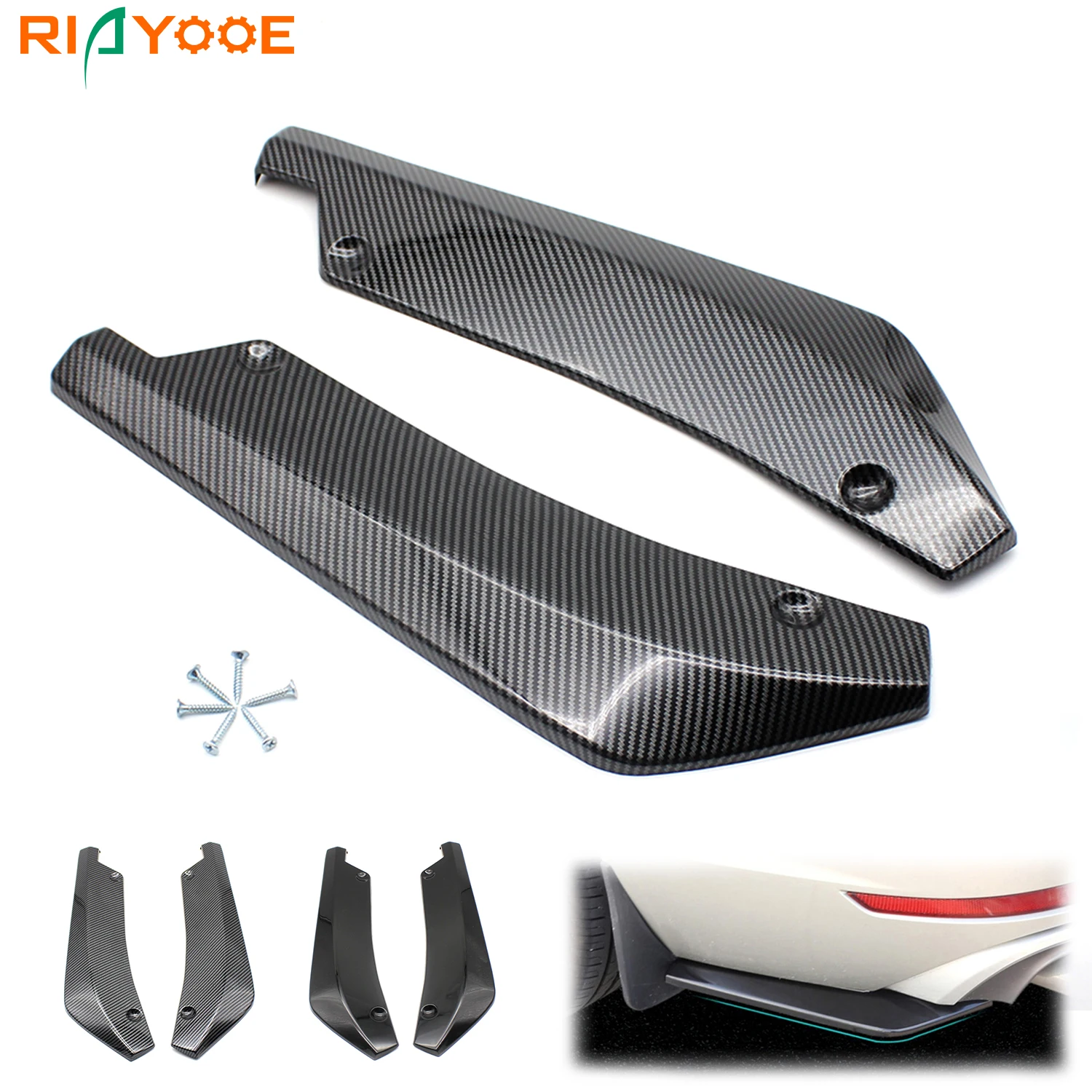 Universal Car Rear Bumper Lip 	