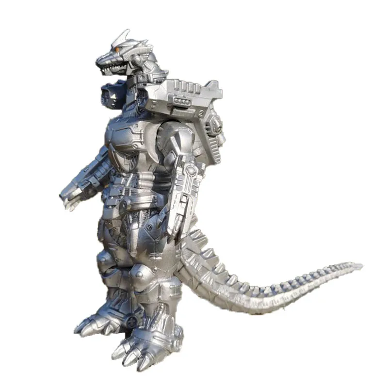 16 см Gojira Gaigan сжигающая меха король монстров Гидора 3 головы Дракон динозавры