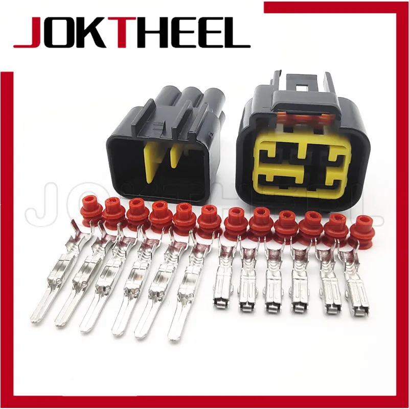 Водонепроницаемый Автомобильный соединитель Furukawa 6 штифтов 1/5/10/20 шт. для