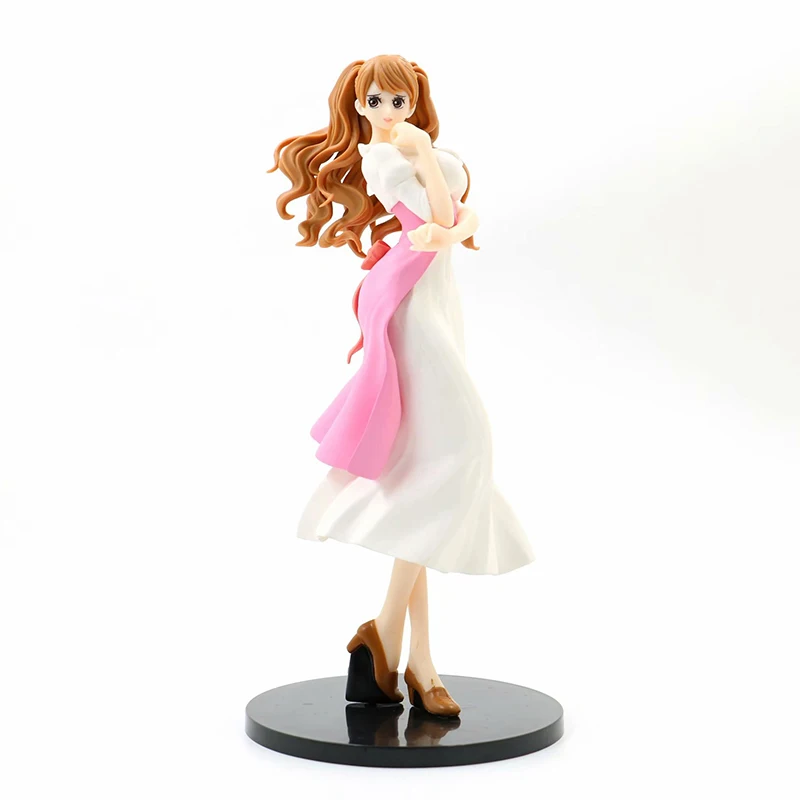 

23cm One Piece Charlotte Pudding Vinsmoke Sanji Action Figure Anime Formal Dress Charlotte Pudding Cloak Vinsmoke Sanji PVC Toys