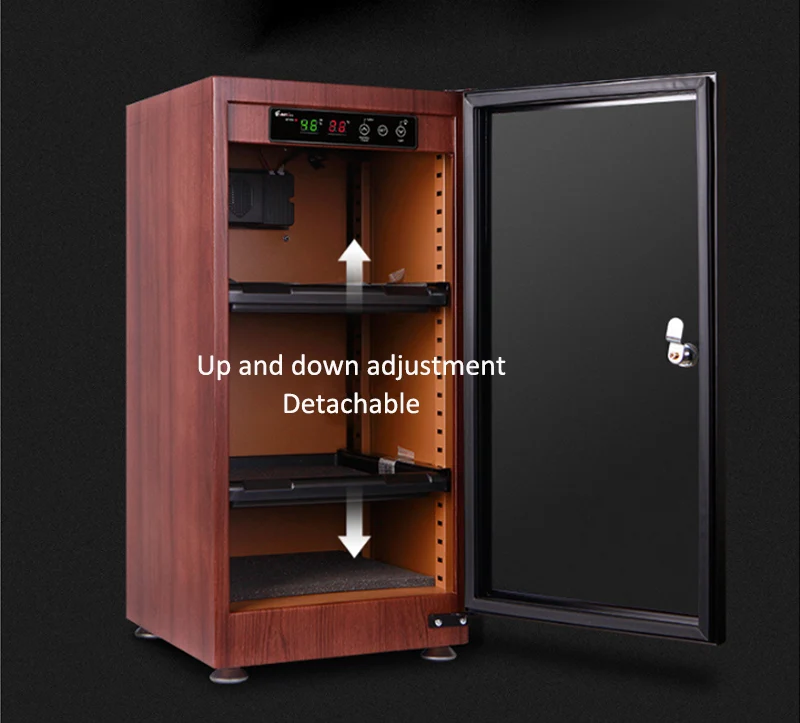 50L LED Digital Display Capacity Moisture-Proof Camera Lens DSLR Dehumidification Dry Storage Box Cabinet Electronic Automatic |