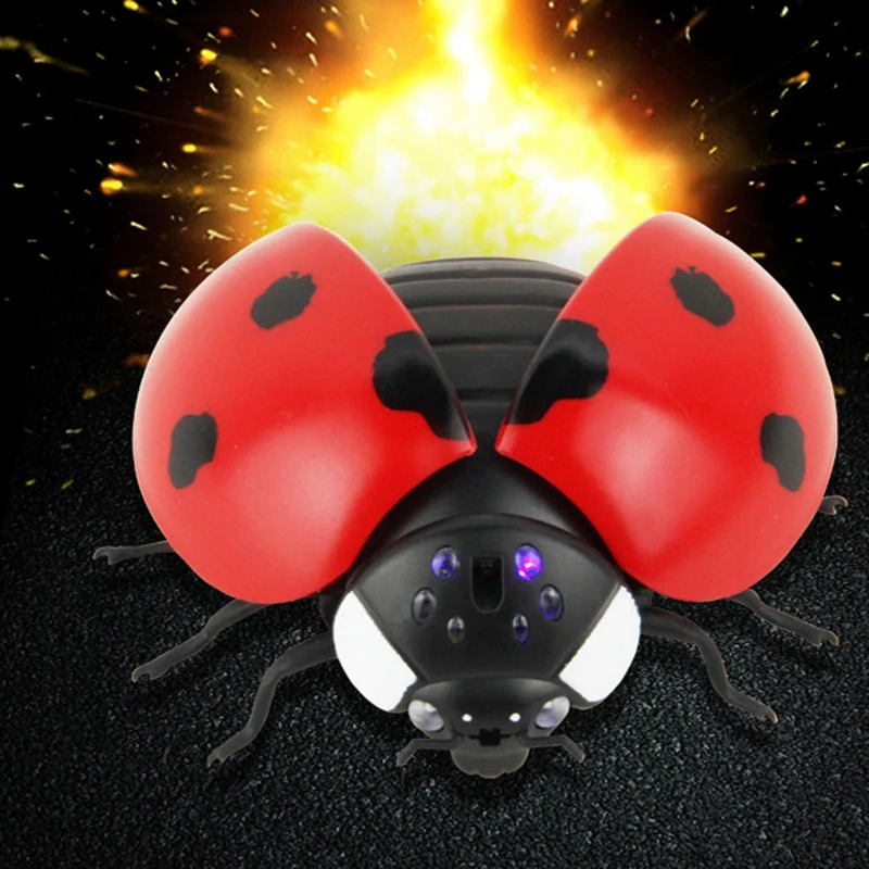 Дистанционное управление насекомое Божья коровка животное разбивая пародия