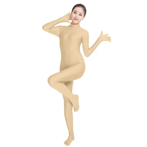Женский комбинезон из спандекса Zentai - изображение