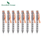 Безграничное путешествие из титана для палатки, уличные колышки для палатки, аксессуары для палатки, сверхпрочные Колышки из алюминиевого сплава, 468 шт.