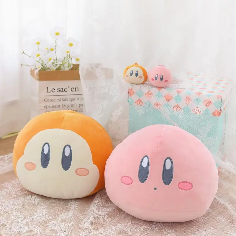 30*34 см KAWAII Kirby аниме мультфильм серия ваддл ди Плюшевые игрушки Мягкая Милая