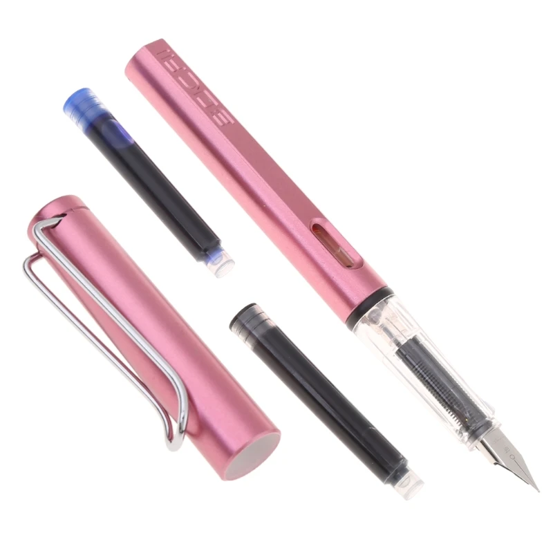 

77JC 0.38mm Fountain Pen Student Office Stationery Supplies Ink Pens for Writing