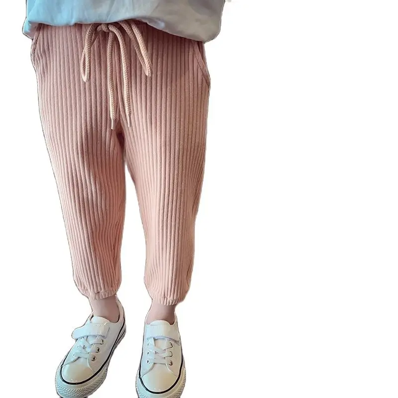

Girls' pants spring and autumn children's baby girls autumn clothes 2021 new loose and versatile trendy casual pants P5625