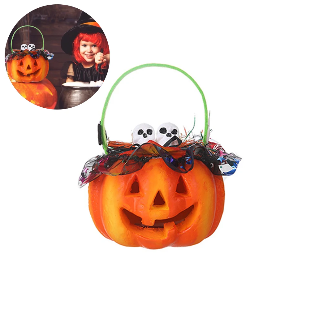 Портативный фонарь в виде тыквы из пенопласта для Хэллоуина|Фонари| |