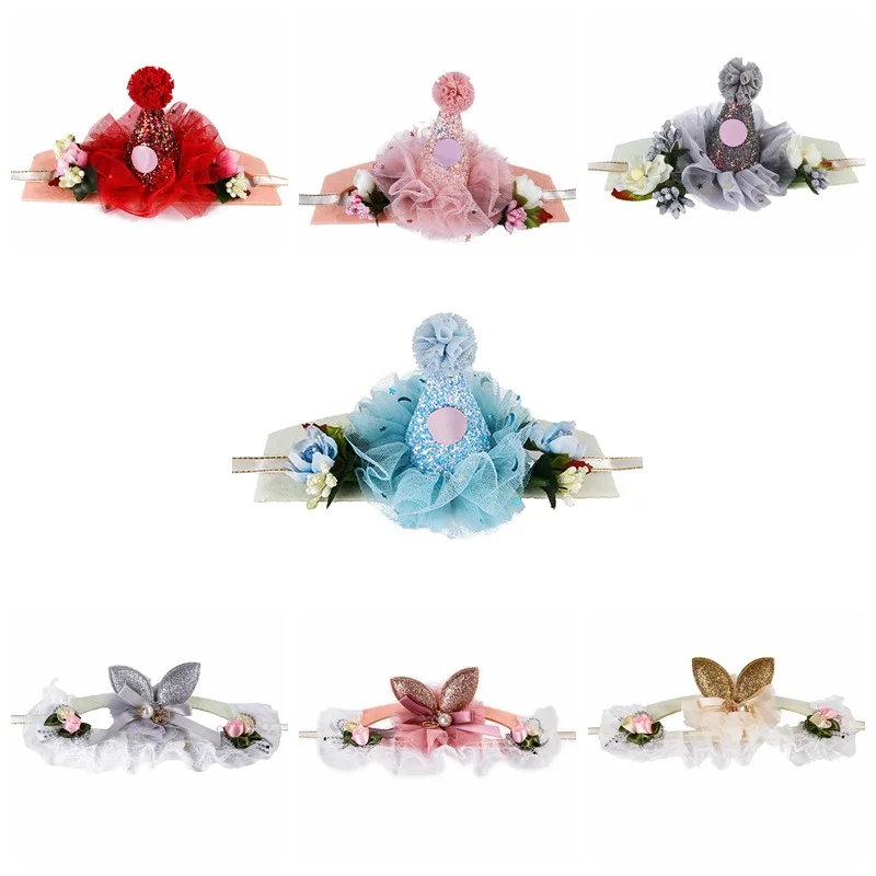 Очаровательные кружевные ленты для волос домашних животных аксессуары щенков