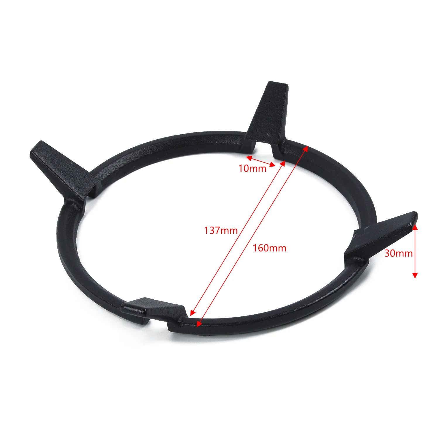 Черный Котел для духовки варочная поверхность вок сковорода поддержка горелка