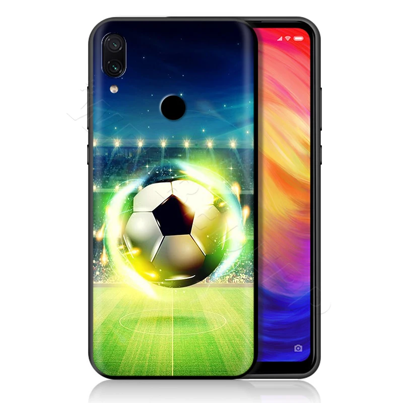 2 Футбол спортивный чехол для Xiaomi Redmi 4A 4X5 5A 6 6A 7 7A S2 Примечание Go K20 Pro Plus премьер-8 T - Цвет: 2