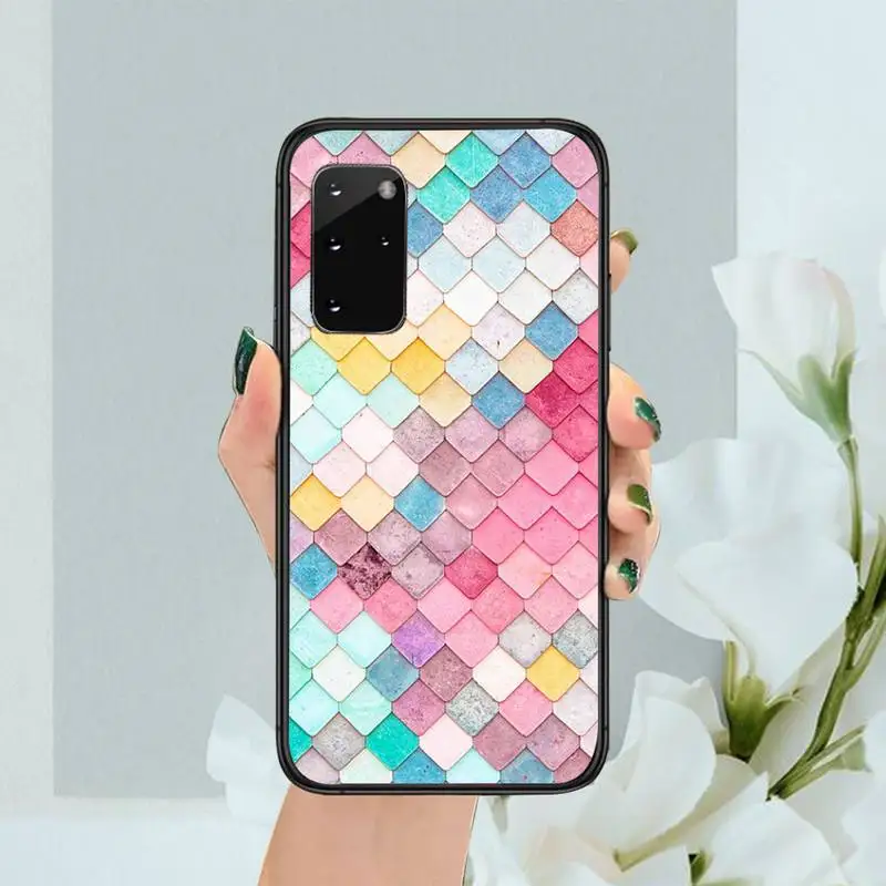 

Phone Case For Samsung Galaxy note A 21s 31 50 51 71 52 20 10plus S 10 9 20 J4 2018 dog animal painting flower aesthetics marble