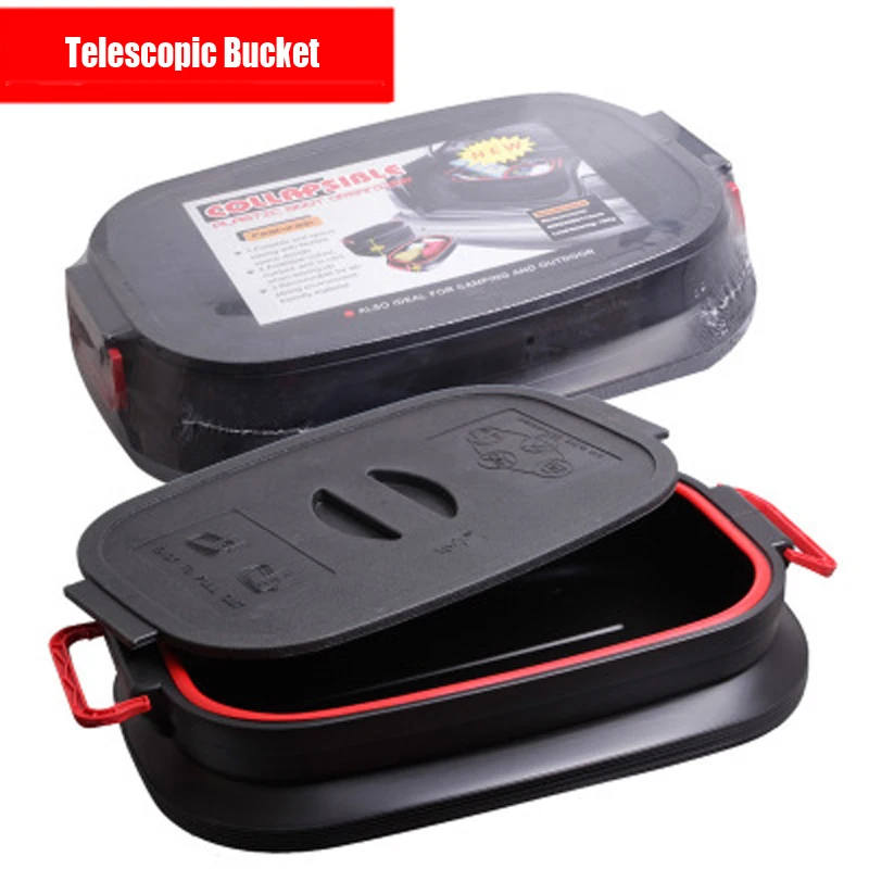 Большой размер автомобильный мусорный ящик коробка для хранения портативная