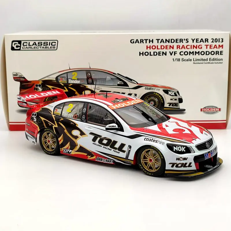 Классические каркасные столы 1:18 для Garth Тандер 2013 Toll Holden VF модор #2 18534 литые модели