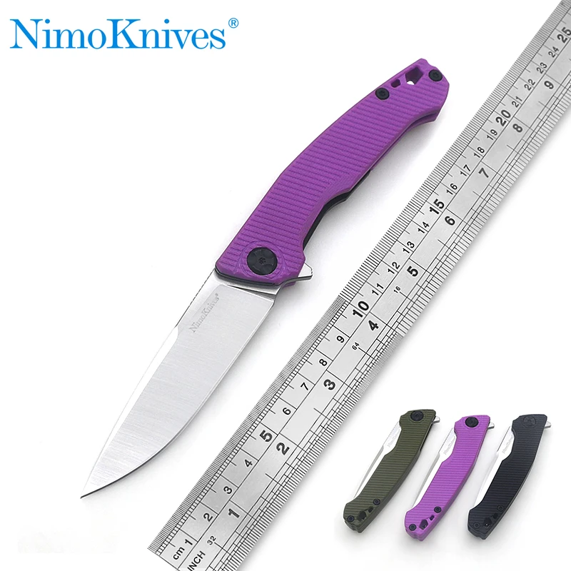 Nimoknives & Fatdragon оригинальный дизайн складной нож для пролетаря 9cr18mov edge уличный