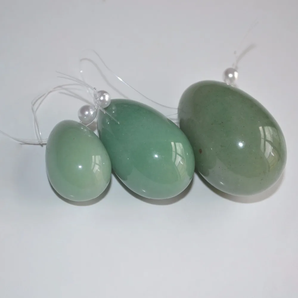 3 шт. в 1 Набор нефрита яйца для Кегеля мышц упражнения укрепляют мышцов тазового