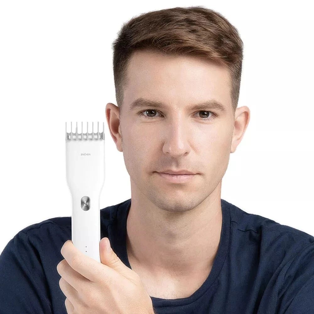 Xiaomi ENCHEN Boost USB электрическая машинка для стрижки волос двухскоростная керамическая машинка для стрижки волос быстрая зарядка триммер для волос детская машинка для стрижки волос
