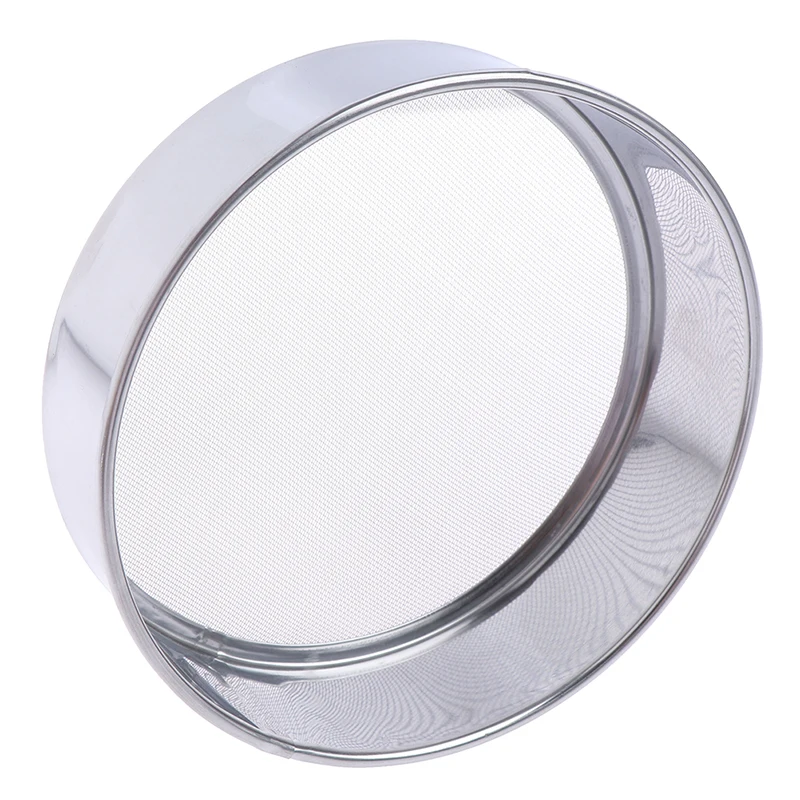

15*4*4cm Stainless Steel Mesh Flour Sifting Sifter Sieve Strainer Cake Baking Household Kitchen Tools Great For Sifting Flour