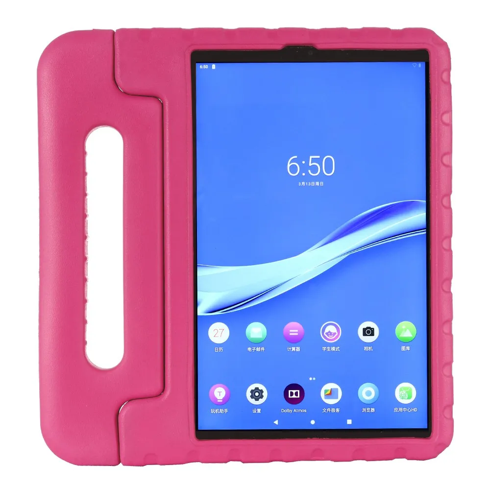 Противоударный чехол для Lenovo Tab TB-X606F детский из ЭВА с полной ручкой M10 FHD PLUS TB-X606X 10 3