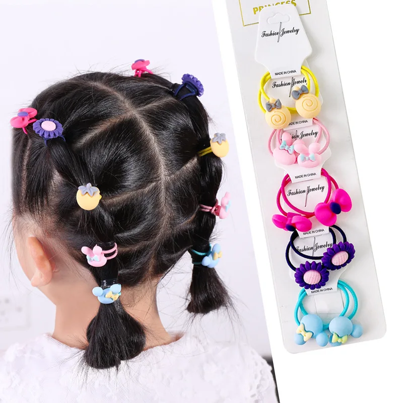 1 комплект в Корейском стиле 2020 Ручной Работы Веревки девочки резинкой милые