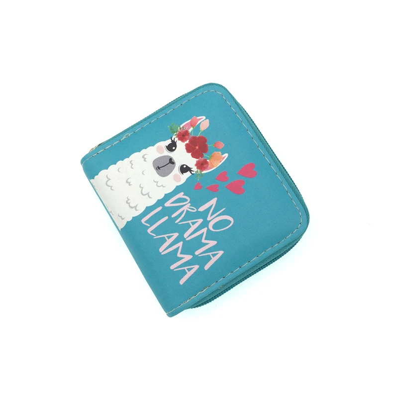 Милые короткие кошельки с героями мультфильмов милые на молнии для девочек