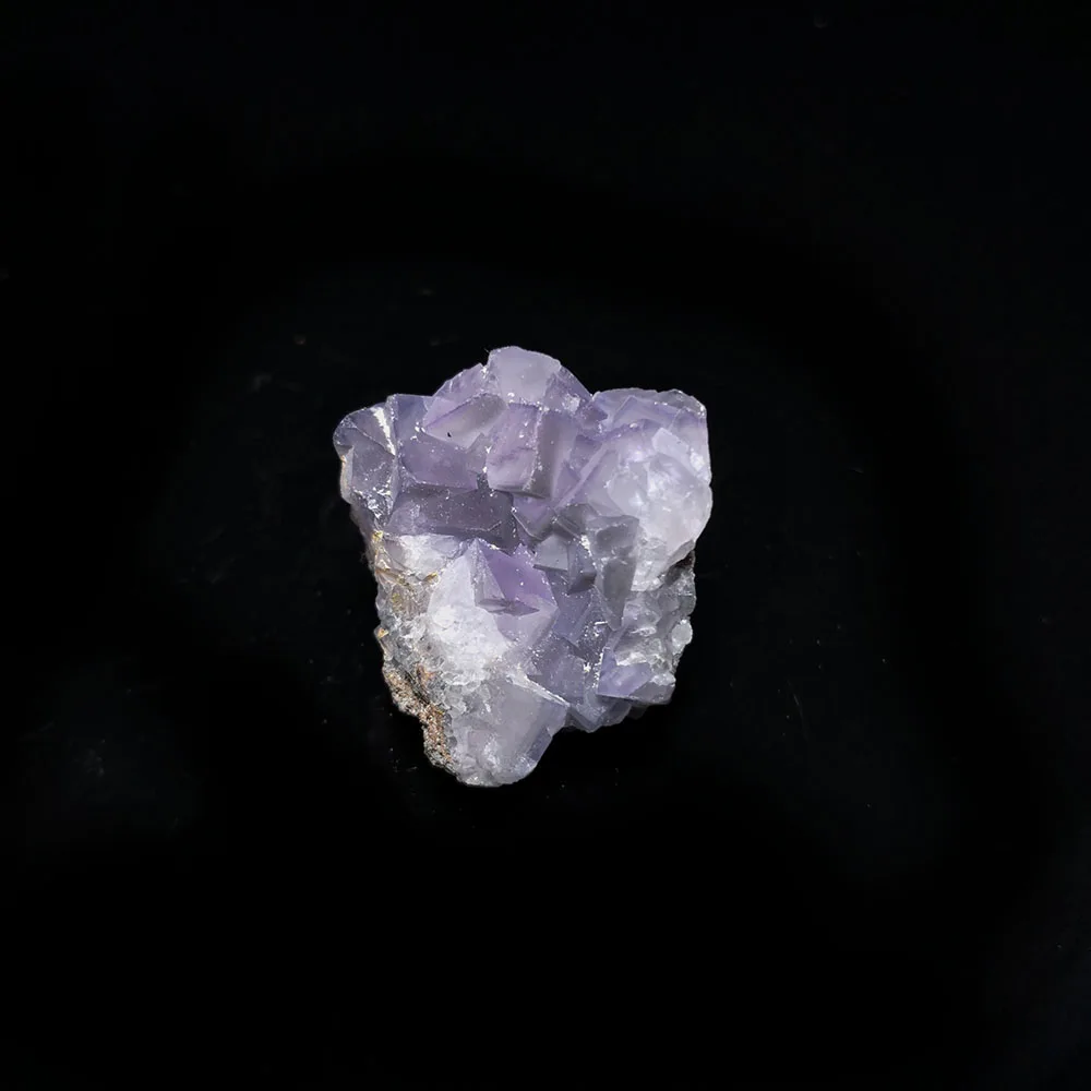 

22g A6-5sun Natural Purple Fluorite Mineral Crystal Specimen Home Decoration From sichuan Province China