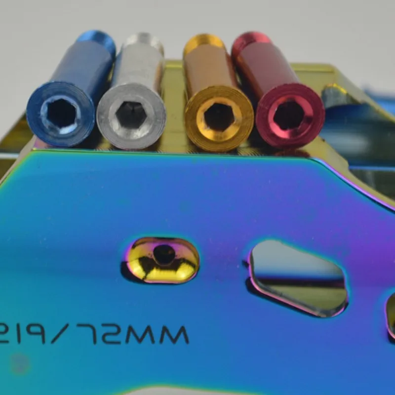 Оси из алюминиевого сплава для скоростного конька длина 10 100 200 34 мм * 8 запчасти