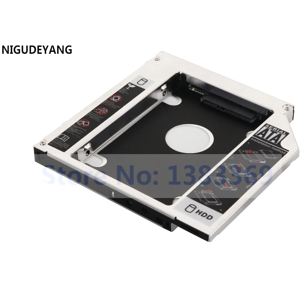 NIGUDEYANG 2nd Hard Drive SSD HDD SATA Caddy Adapter for Acer Aspire 7715 7715Z 7560 7560G 7740 4253 3750G | Компьютеры и офис