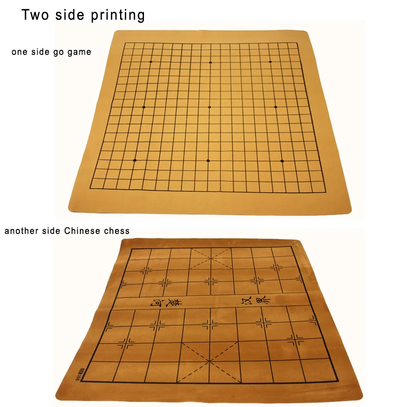 Замшевая Кожа Go game chessboard международный стандарт 19 линий go шахматная доска для