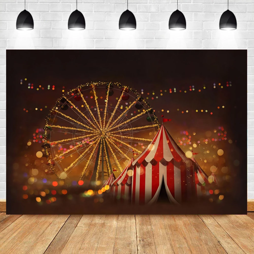 Baby Circus Cruise Stage Tent Red Curtain Birthday Party Play Show Portrait Photo Backdrops Photography Backgrounds Studio | Электроника