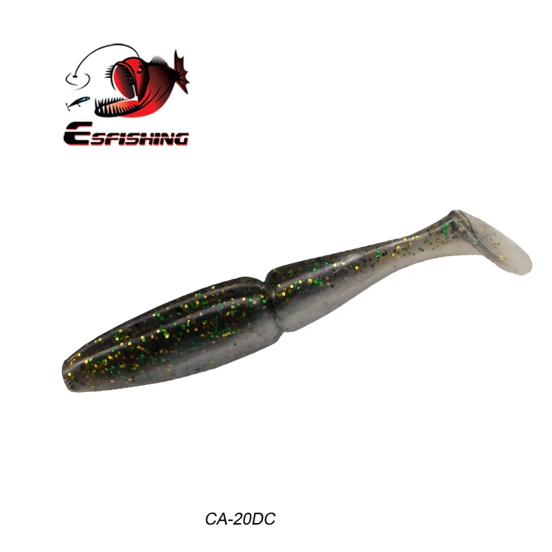 Esfishin новые рыболовные приманки Easy Shiner 5 см 12 шт. 1,2 г Easy shiner Pesca Leurre Souple рыболовный Воблер для карпа - Цвет: CA20DC