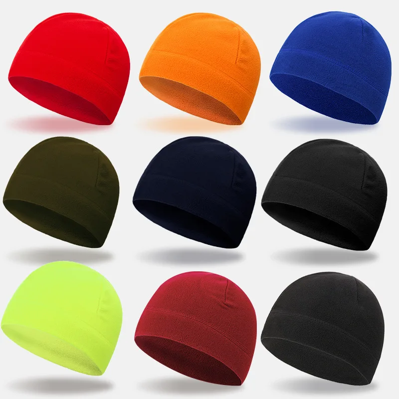 

Men's and Women's Winter Fleece Hats Cold and Windproof Warm Products Sports Cycling Running Ski Caps Outing Hats