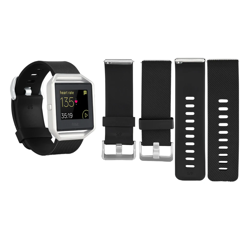 Классический мягкий силиконовый регулируемый сменный спортивный ремешок для