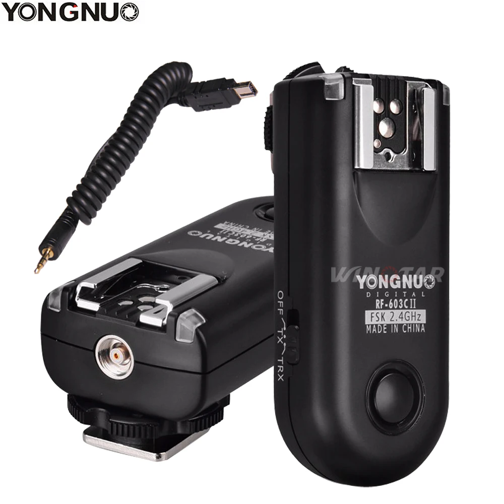 Беспроводной дистанционный триггер YONGNUO для Nikon D750 D610 D600 D3300 D3200 D3100 D90 Df D7500 D7200 RF