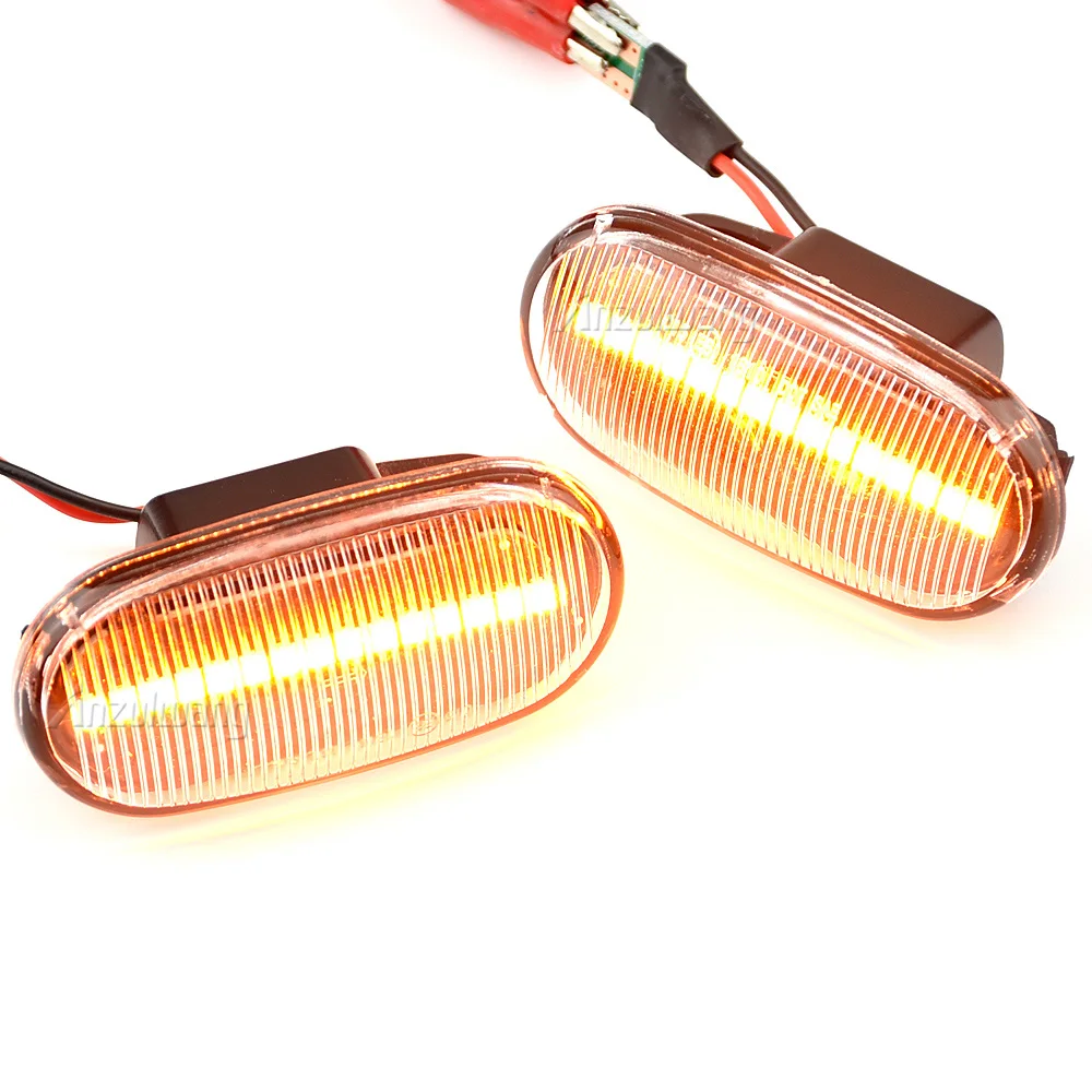 

Led Dynamic Side Marker Turn Signal Light Sequential Blinker Light For HONDA Prelude CRX S2000 Integra Fit Del Sol Acura Civic