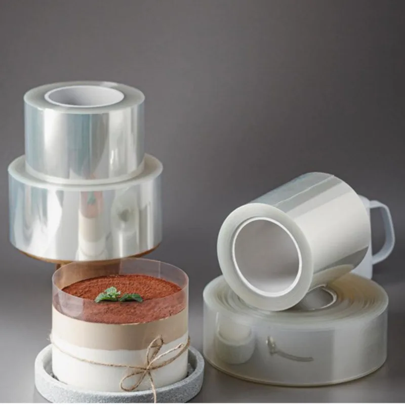 

1 Roll Cake Surround Film Transparent Cake Collar Mousse Chocolate Pastry Cakes Mold For Baking Accessories Kitchen Supplies