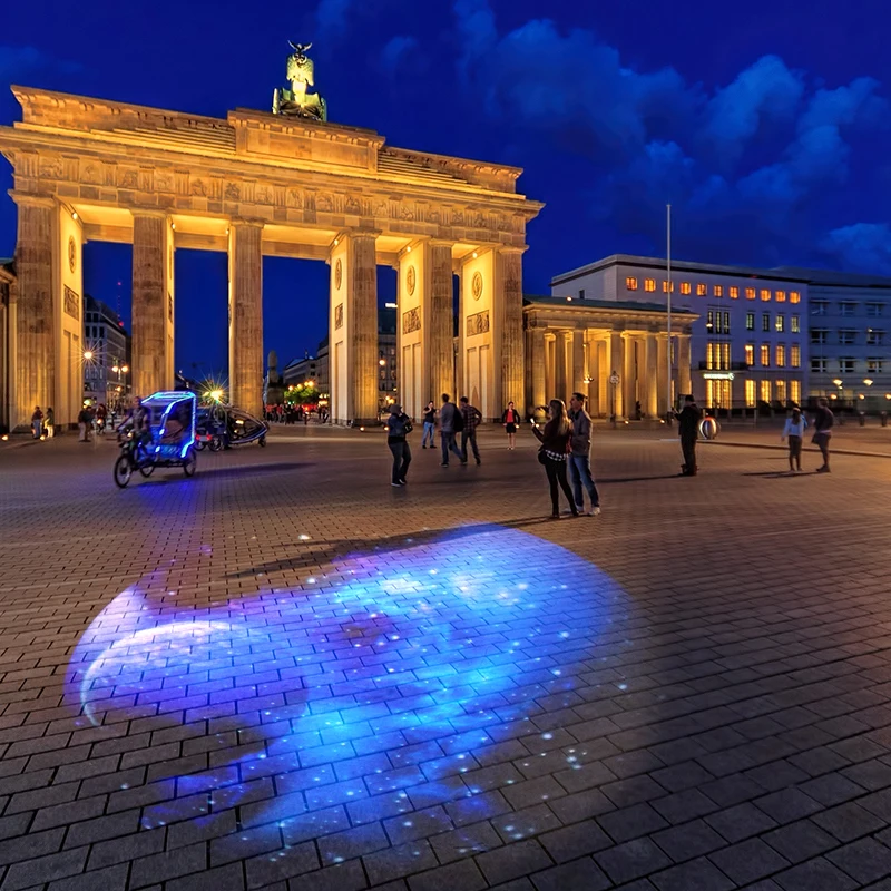 Outdoor Multi-image Led Logo Projector for advertising 85W Three-logos Shop Display Projection Light projetor de imagem Sale | Лампы и