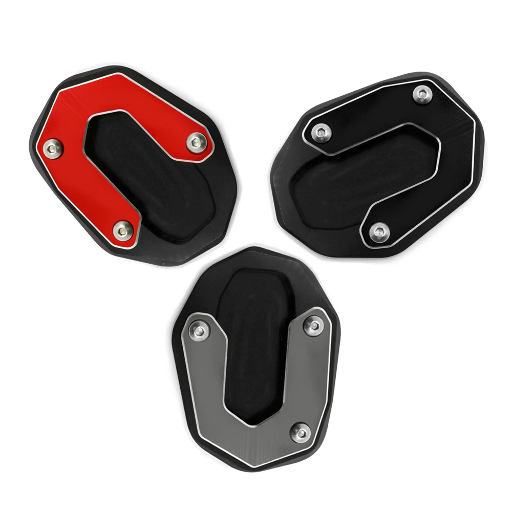 

For Ducati Scrambler 800 Scrambler800 2015-2018 Motorcycle CNC Kickstand Foot Side Stand Extension Pad Support Plate Enlarge St