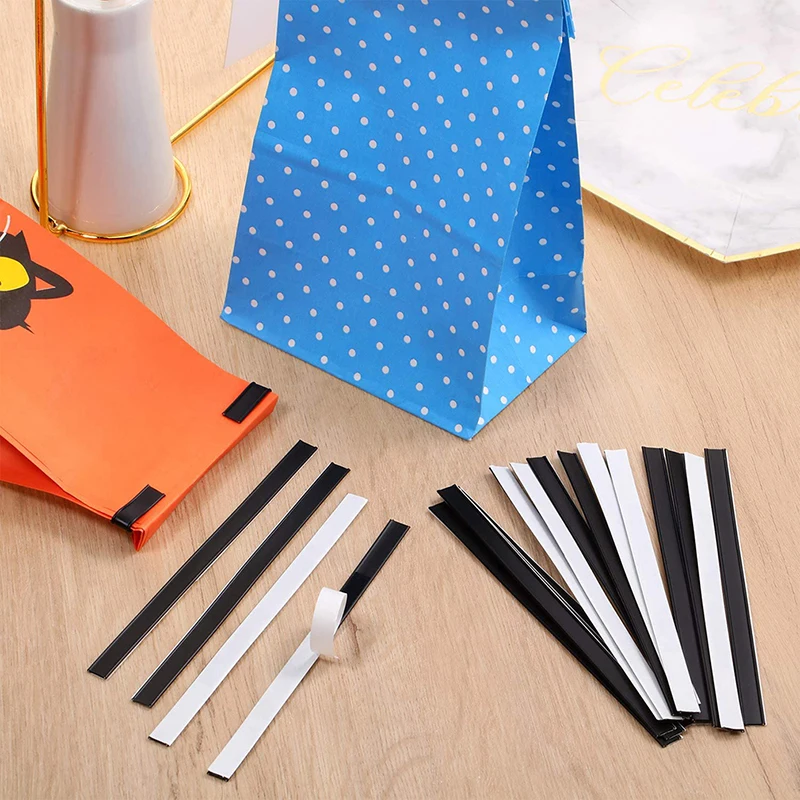 100 шт./упак. черные саморезы стикером на клейкой основе жестяная коробка Пластик